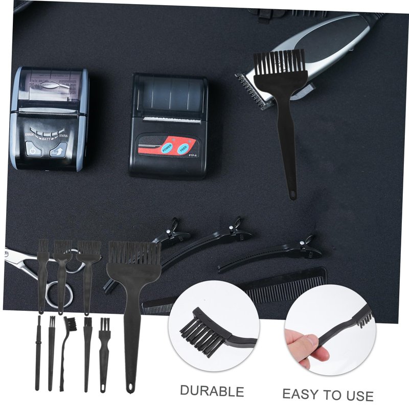 IWOWHERO 8Pcs Electric Shaver Razor Cleaning Brush Bristle Brush for Men Electric Shaver Soft Bristle Cleaning Tool