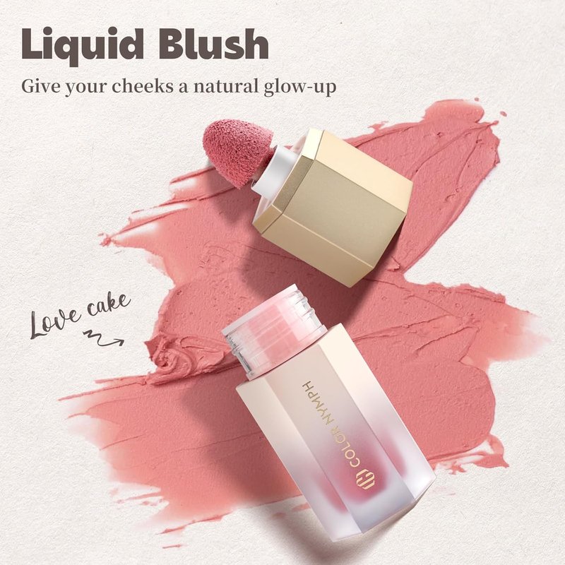 Color Nymph Makeup Kit for Teens - Complete Beginner Set with Lip Gloss, Blush, Contour Stick & Brush | Vegan & Cruelty-Free