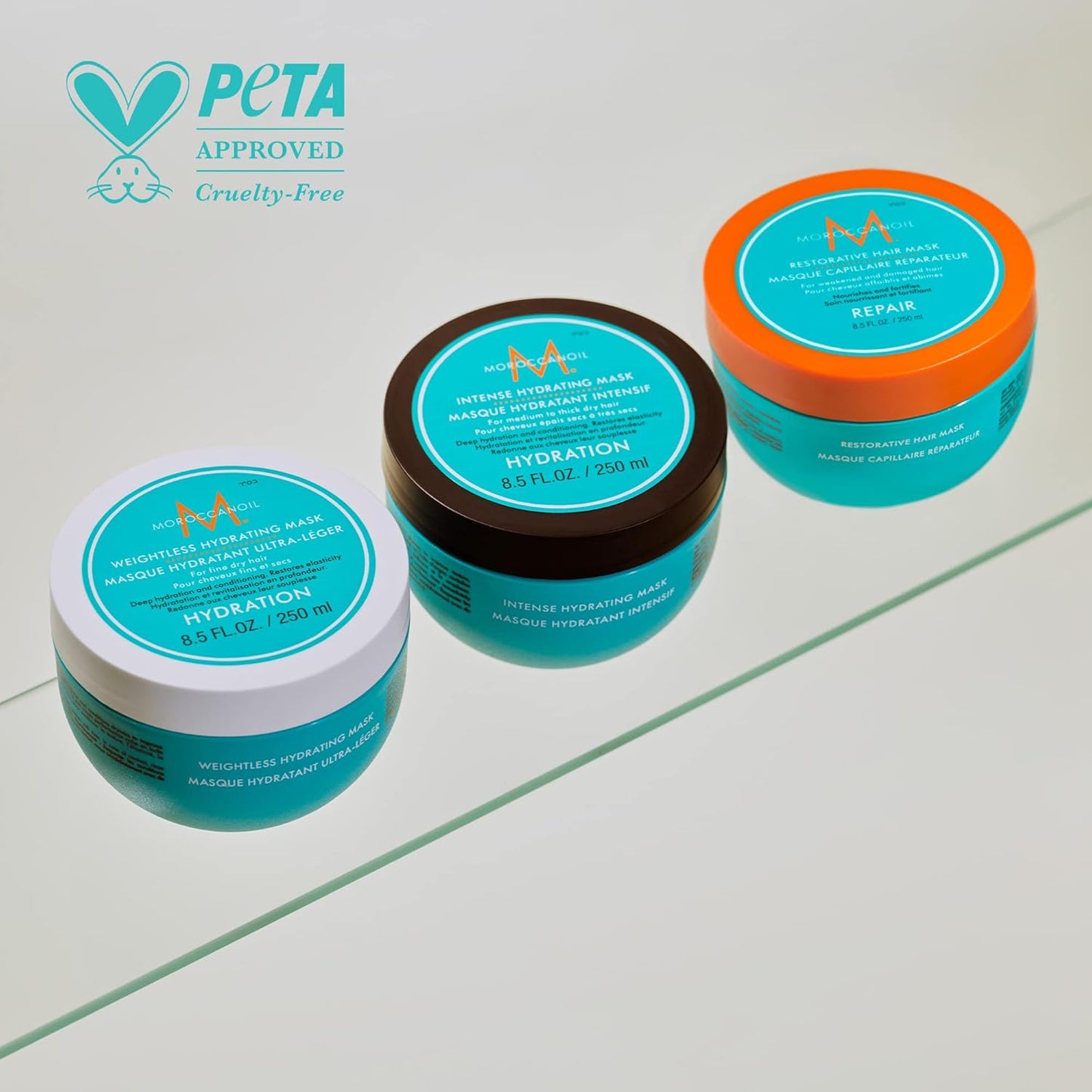 Moroccanoil Weightless Hydrating Hair Mask - Deep Conditioning Treatment for All Hair Types