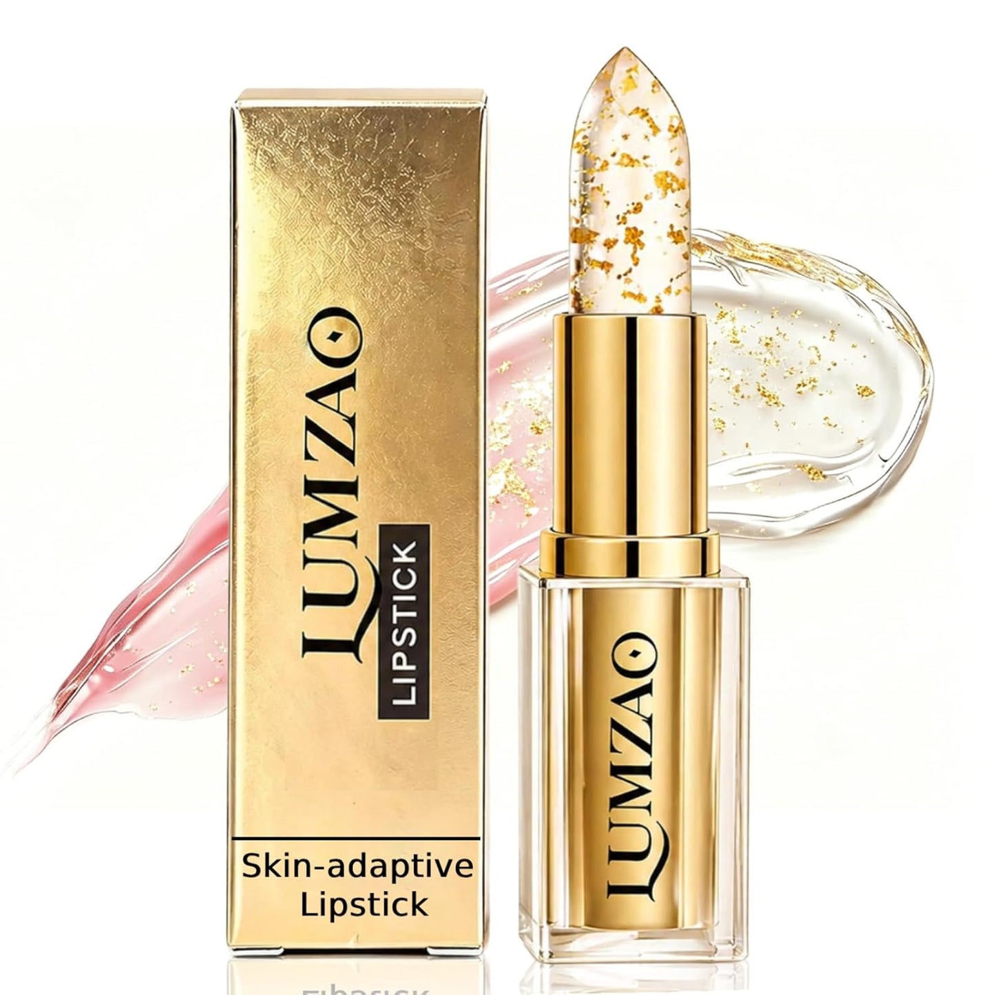 Color Changing Lipstick - pH & Temperature Activated Moisturizing Balm for Pink Lips | Long Lasting Sheer Gloss (1pc)