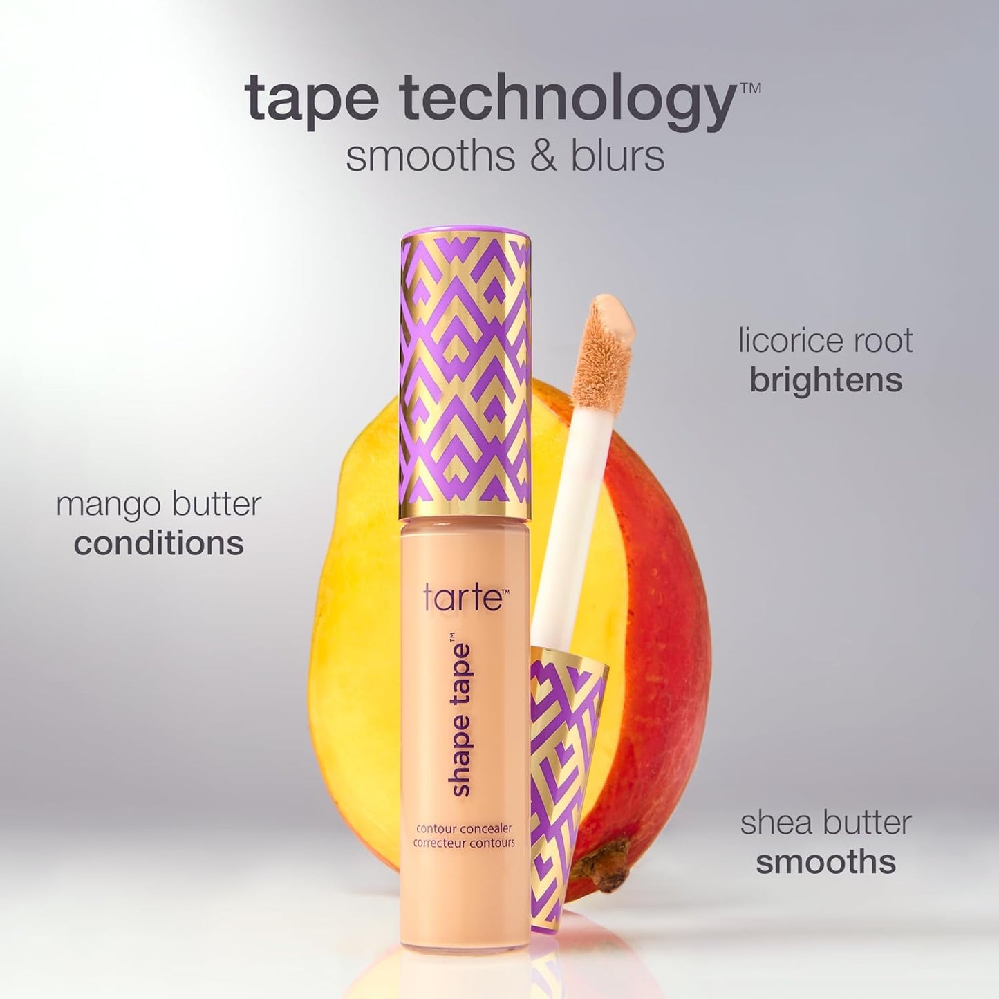 Tarte Shape Tape Concealer - Full-Coverage, Creaseless Soft Matte Finish | Brightening Under-Eye & Face Makeup, 16hr Longwear