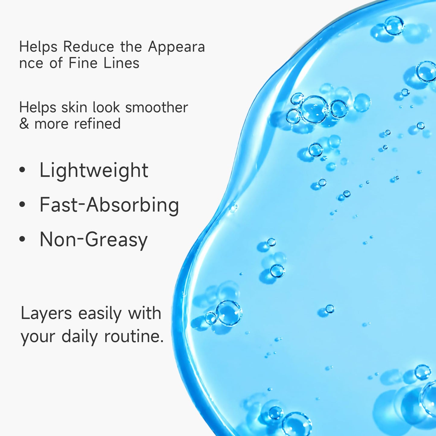 Vectium Blue Copper Peptide Serum 4% GHK-CU & Hyaluronic Acid + B5 - Helps reduce the appearance of fine lines ，Firms, Smooths & Hydrates Skin - All Skin Types, Especially Mature & Dry Skin - 30ml