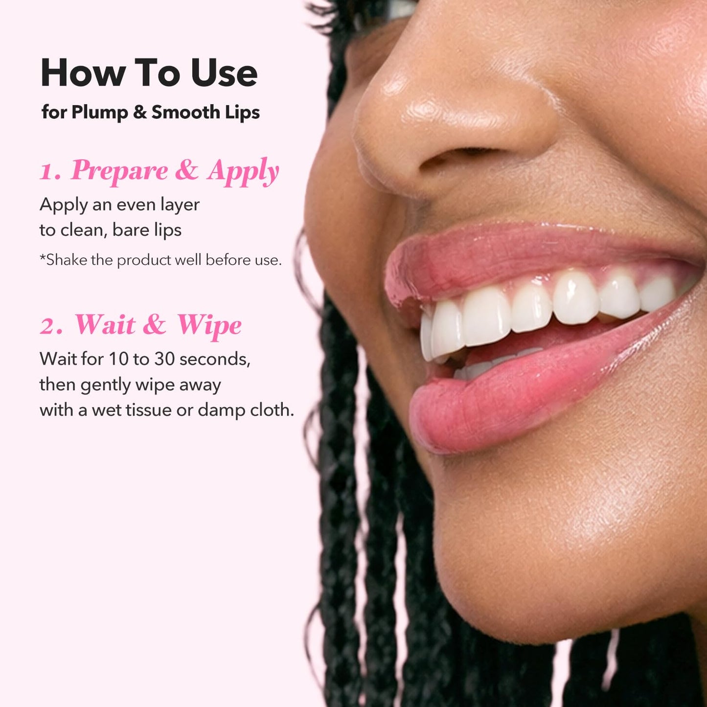 Hero All Day Plumping Lip Stain - 24H Long-Lasting, Smudge-Proof Tint | Natural Rose | 0.14oz