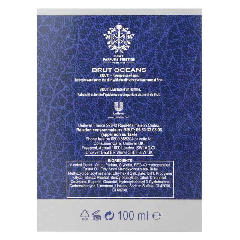 Brut Aftershave 100ml Oceans
