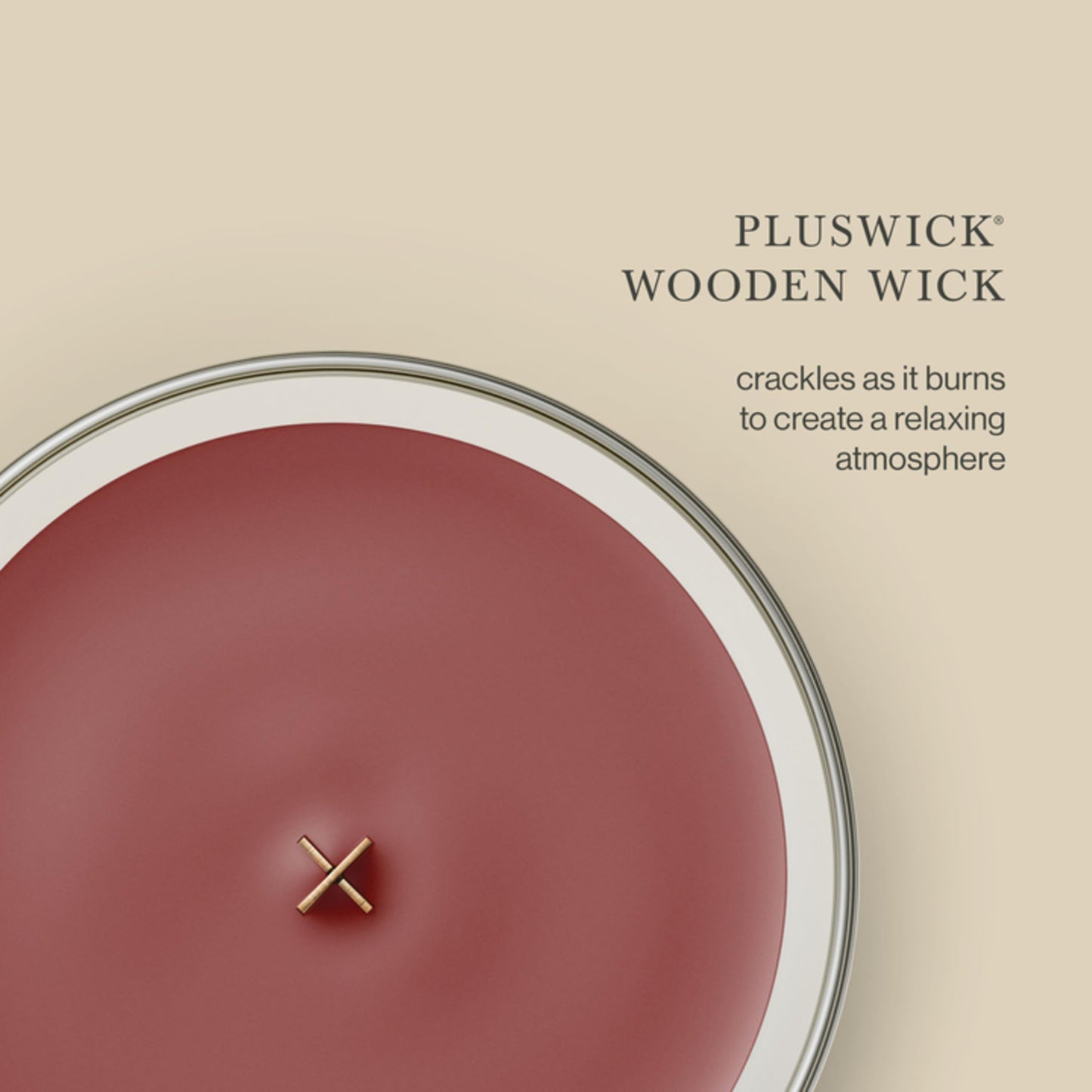 WoodWick Cinnamon Chai Holiday Candle Gifts for Women and Men, 9.7 oz Medium Hourglass Candle with Crackling Wick