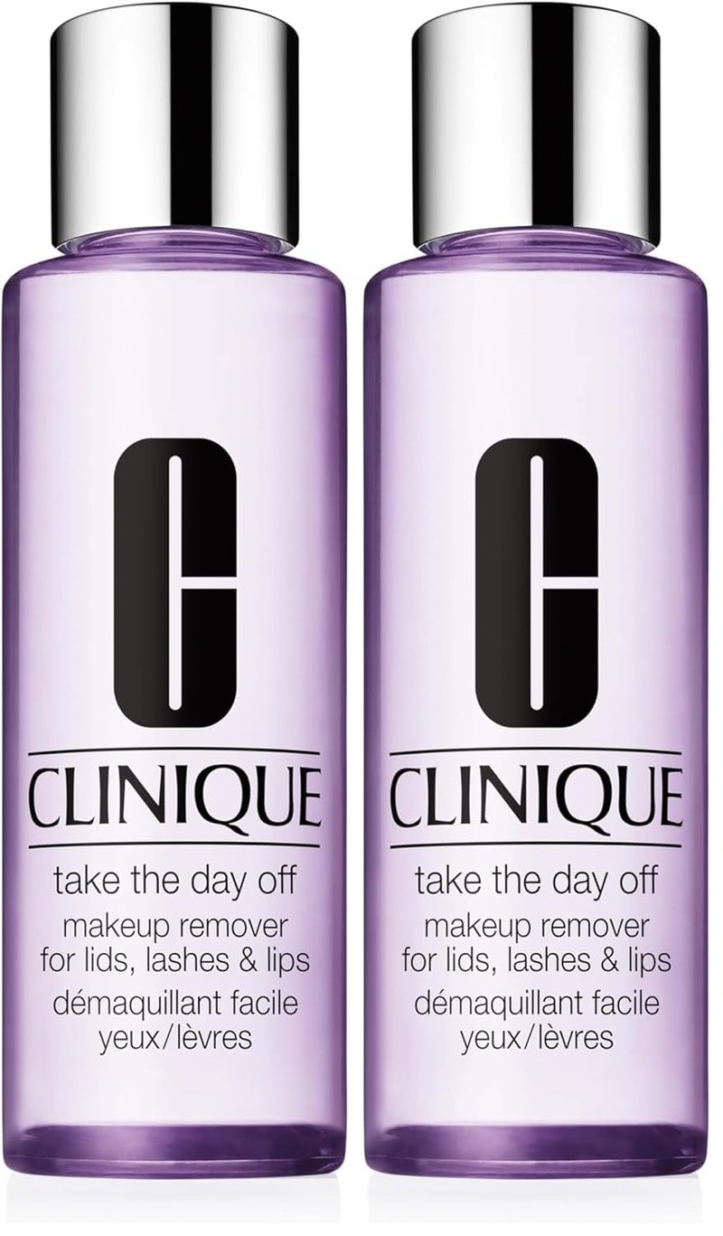 Clinique Take The Day Off Makeup Remover - Oil-Free, Non-Irritating Formula for Lids, Lashes & Lips | All Skin Types
