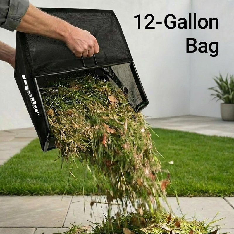 36V 15" Brushless Cordless Electric Dethatcher and Scarifier Compatible with Makita 18V Battery(Tool Only), w/12Gal Thatch Collection Bag, 5-Depth Adjustment, Quick-Fold, Walk Behind for Lawn Care