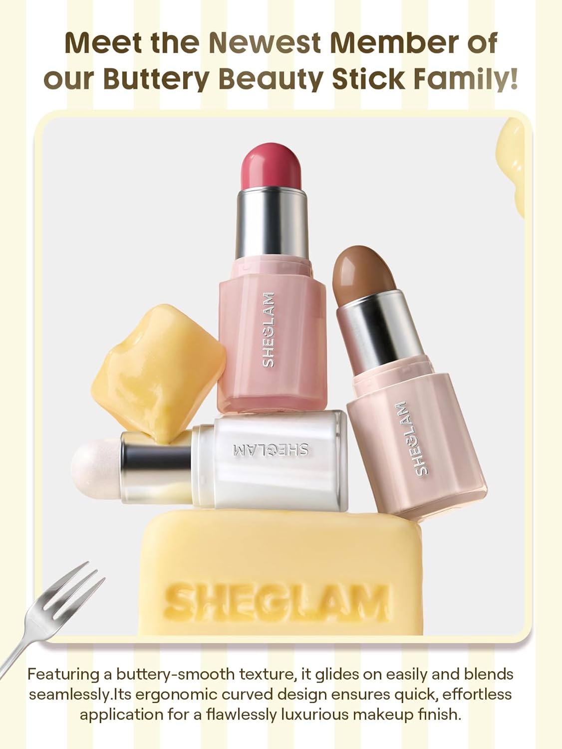 Buttery Buff Contour & Bronzer Stick - Versatile Makeup Tool | Stone Shade