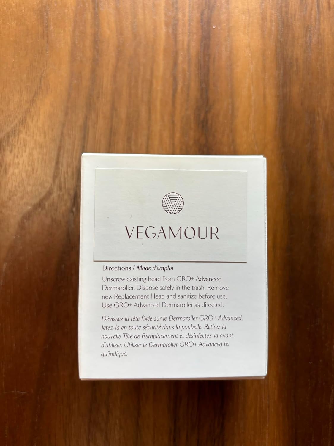 VEGAMOUR GRO+ Advanced Dermaroller Replacement Head - 1,200 Microneedle 0.25mm Scalp Tool | Gently Exfoliates Scalp