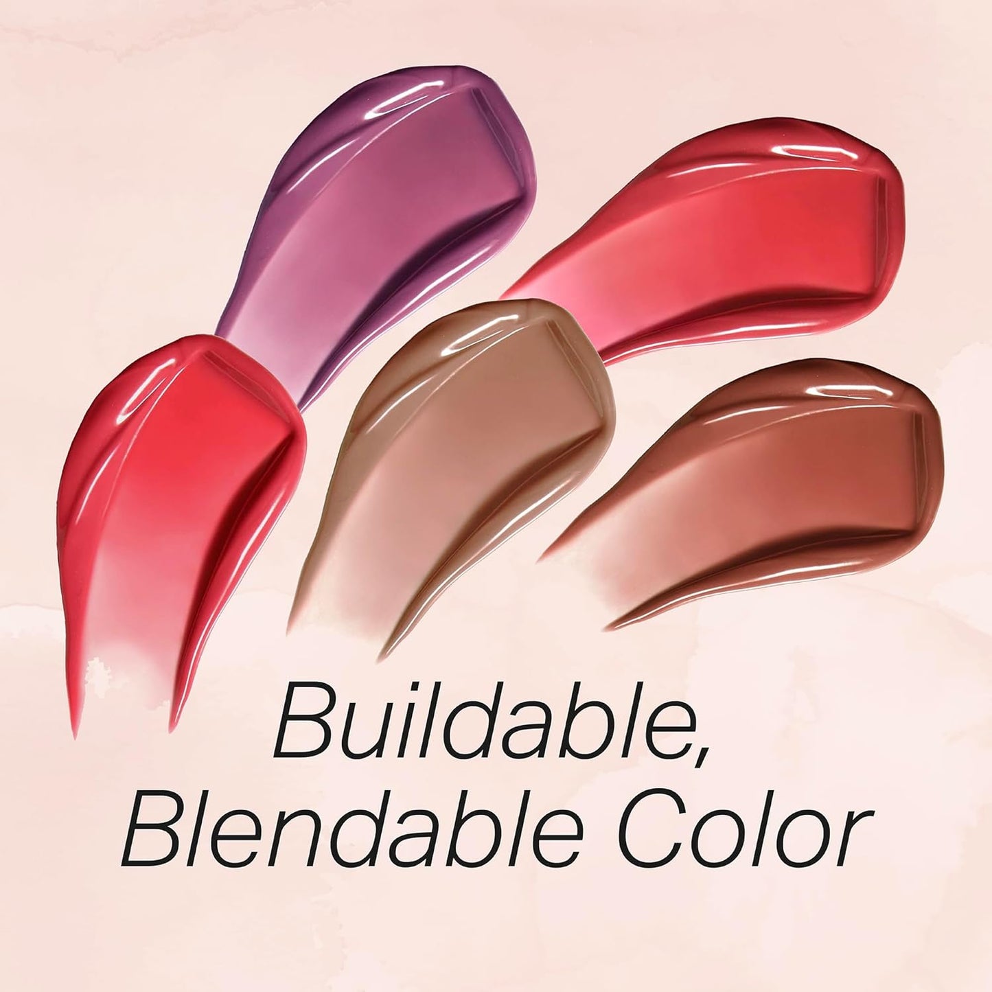 Max Dewy Liquid Blush - Buildable Color with Blurring Satin Finish | 03 Pastry Pear, 0.14 Fl Oz