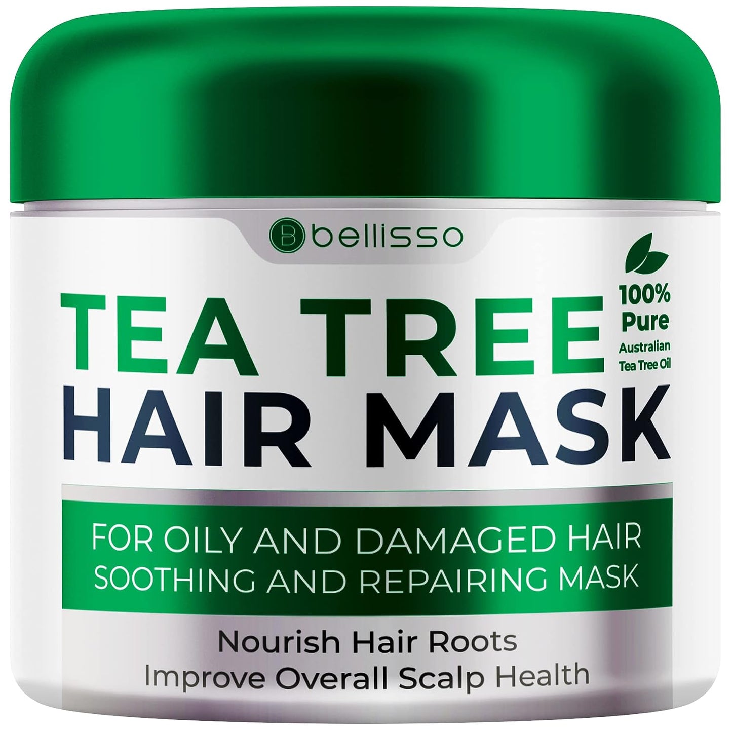 Biotin Hair Mask - Volume Boosting Deep Conditioner for Dry, Damaged Hair | Hydrating Repair Treatment for Curly Hair