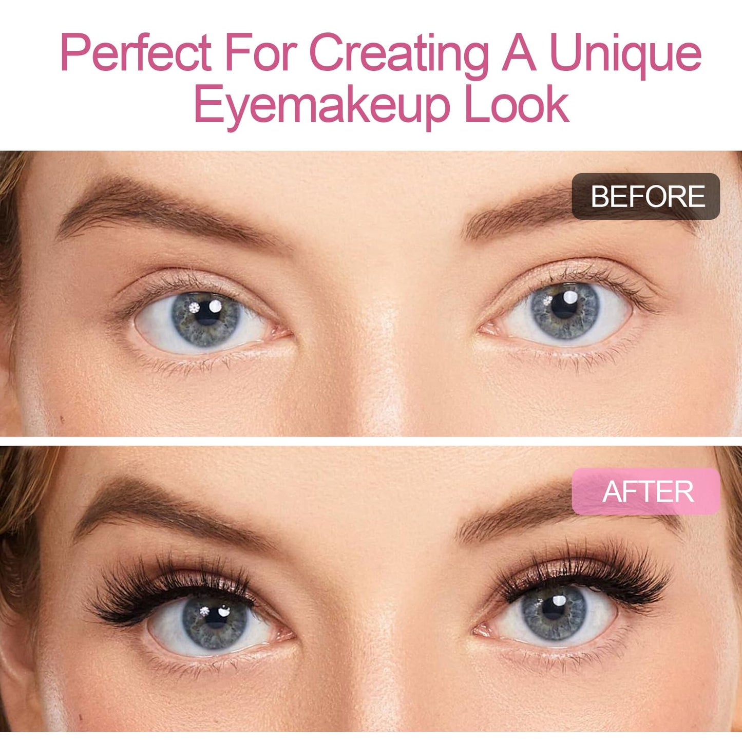 Lash Glue DIY Eyelash Glue for Lashes Clusters Latex-Free Waterproof Latex-Free 2-in-1 Lash Bond and Seal for Self-Application at Home Lash Cluster Glue 10ml Long-Lasting 48-72H