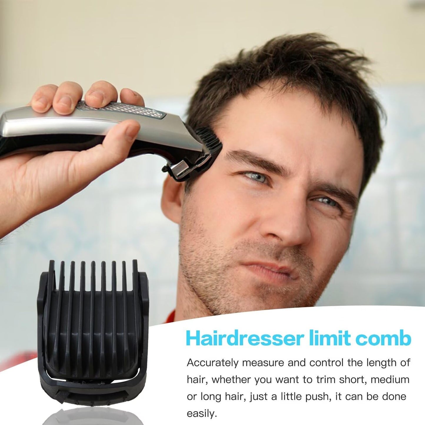 Xspeedonline Trimmer 3mm-7mm Replacement Adjustable Stubble Guide Guard Comb Compatible for Philips Norelco MG5760, MG7750, MG7770, MG7790, MG7791