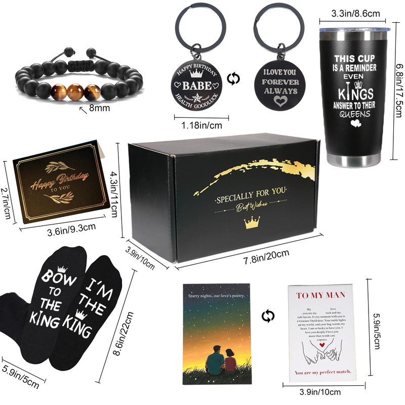 Carselage Birthday Gifts for Husband from Wife, Wedding Anniversary Romantic Gifts for Men, Valentines Day for Him, Christmas Gift for Husband, Boyfriend