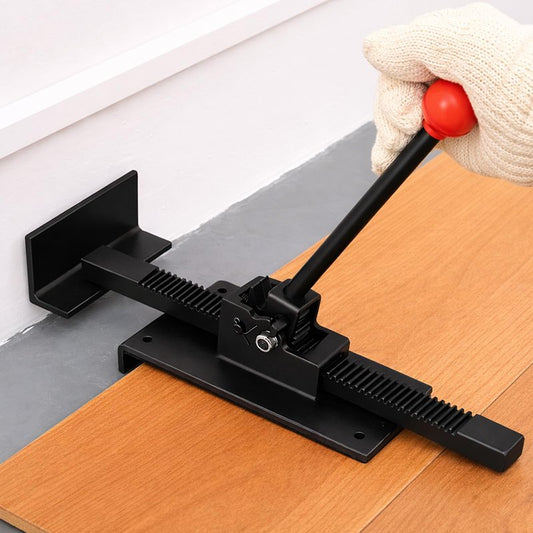 Heavy Duty Ratcheting Hardwood Floor Jack Tool for Wood, Laminate & Vinyl Flooring,Flooring Jacks for Hardwood Floors, Professional Board Tightening & Positioning Aid ﻿