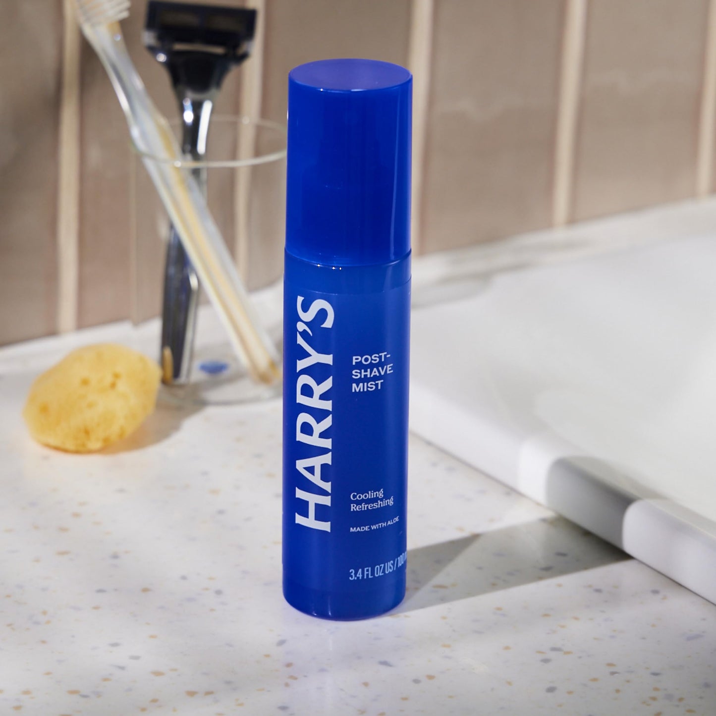 Harry's Post-Shave Mist for Men with Aloe, Eucalyptus, and Tea Tree, Soothes and Hydrates Skin After Shaving, 3.4 fl oz (Pack of 2) - TSA Approved Travel Essentials