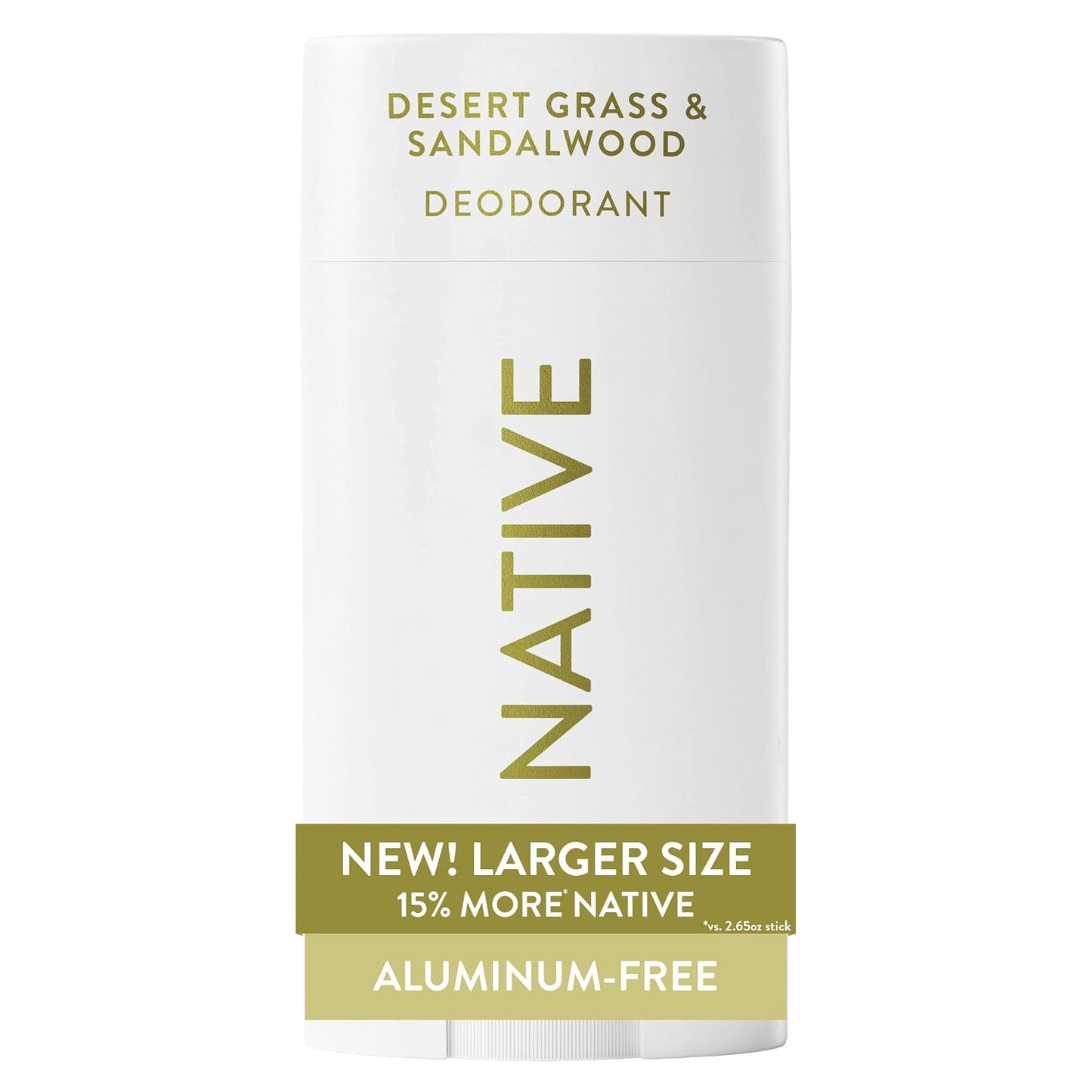 Aluminum-Free Deodorant Stick - Honey & White Oak | 72-Hour Odor Control, 3.1 oz for Men & Women