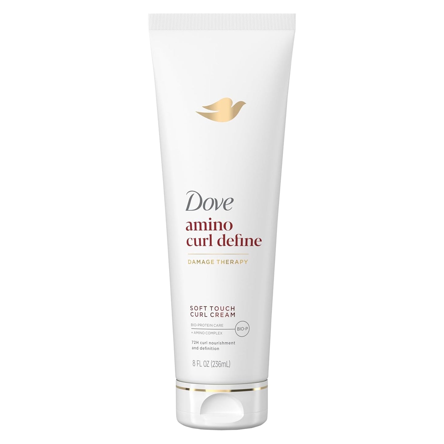 Dove Curl Cream - Amino Curl for Curly & Coily Hair with Bio-Protein Technology | 8 Fl Oz