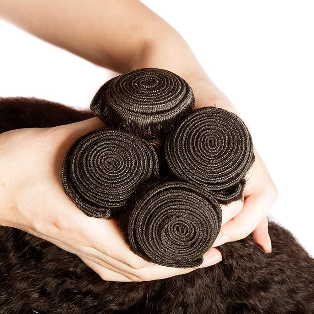 #4 Chocolate Human Hair Bundles Kinky Straight Bundles 26 26 26 Inch Chocolate Unprocessed Brazilian Virgin Hair 3 Bundle 50 Gram Per Bundle Deals Quick Weave Hair Extensions