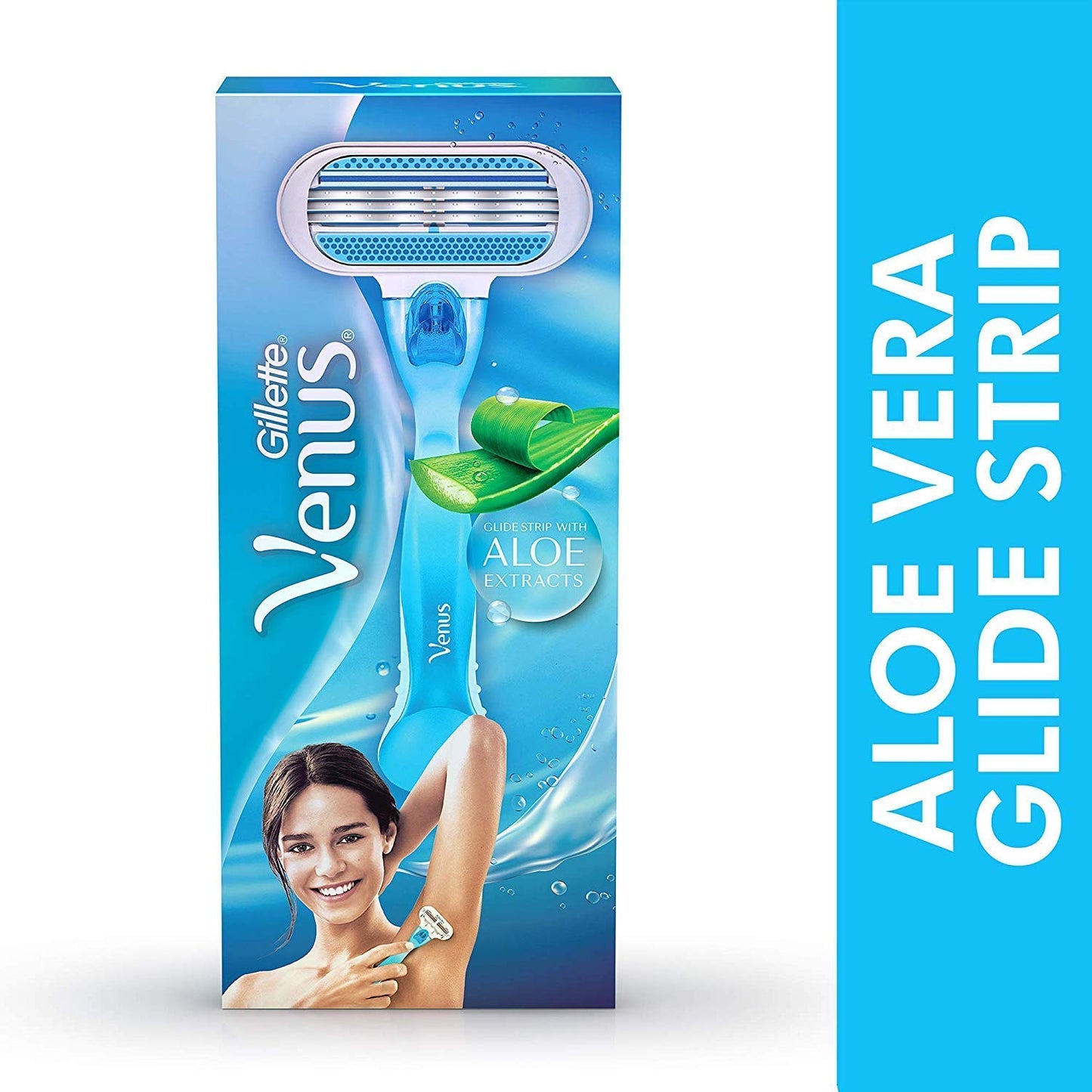 Gillette Venus Women's Razor with 2 Razor Blade Refills, Womens Razors / Blades