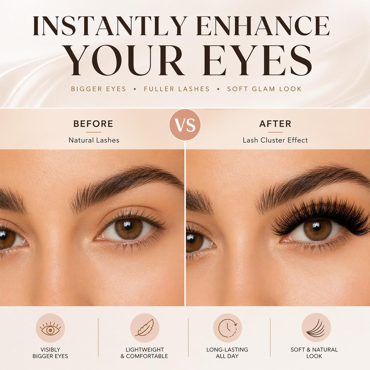 Lash Clusters 80D 100D Volume Thick Manga Lashes Clusters Eyelash Extension