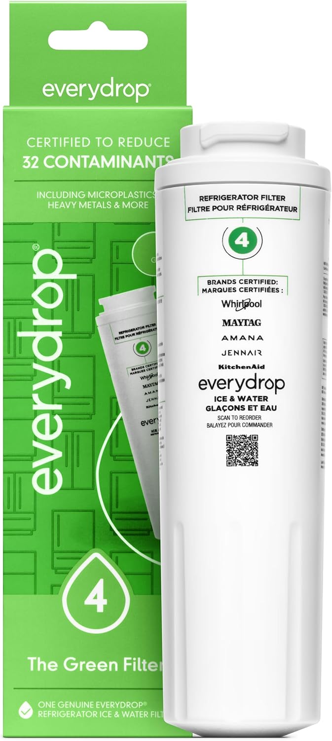 Everydrop® Ice and Water Refrigerator Filter 4 | EDR4RXD1, Single-Pack Replacement Filter