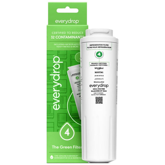 everydrop® by Whirlpool Ice and Water Refrigerator Filter 4, EDR4RXD1, Single-Pack
