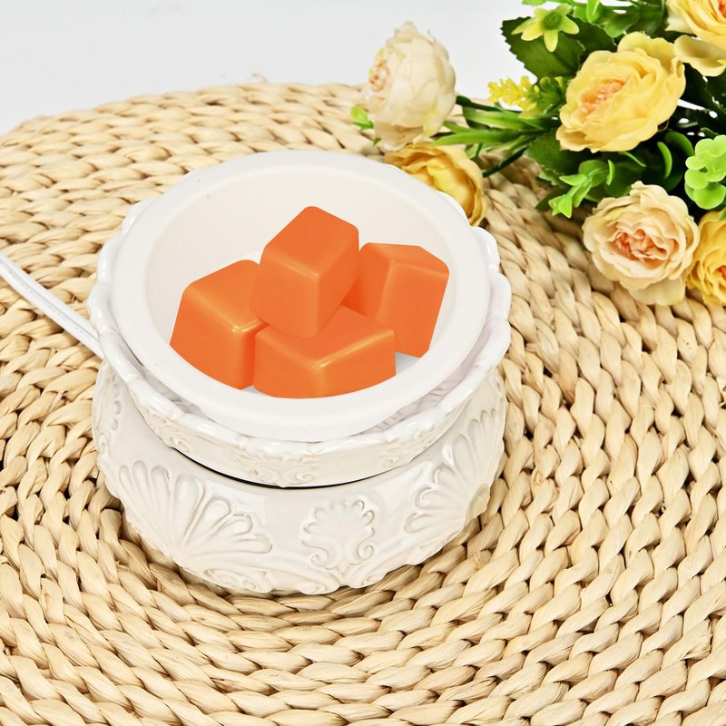 ASAWASA 2 Pcs Silicone Liners for Wax Warmer,No Mess, No Scrape, Long Lasting and Reusable, 2.48 in in Bottom Diameter (medium size 2pcs)