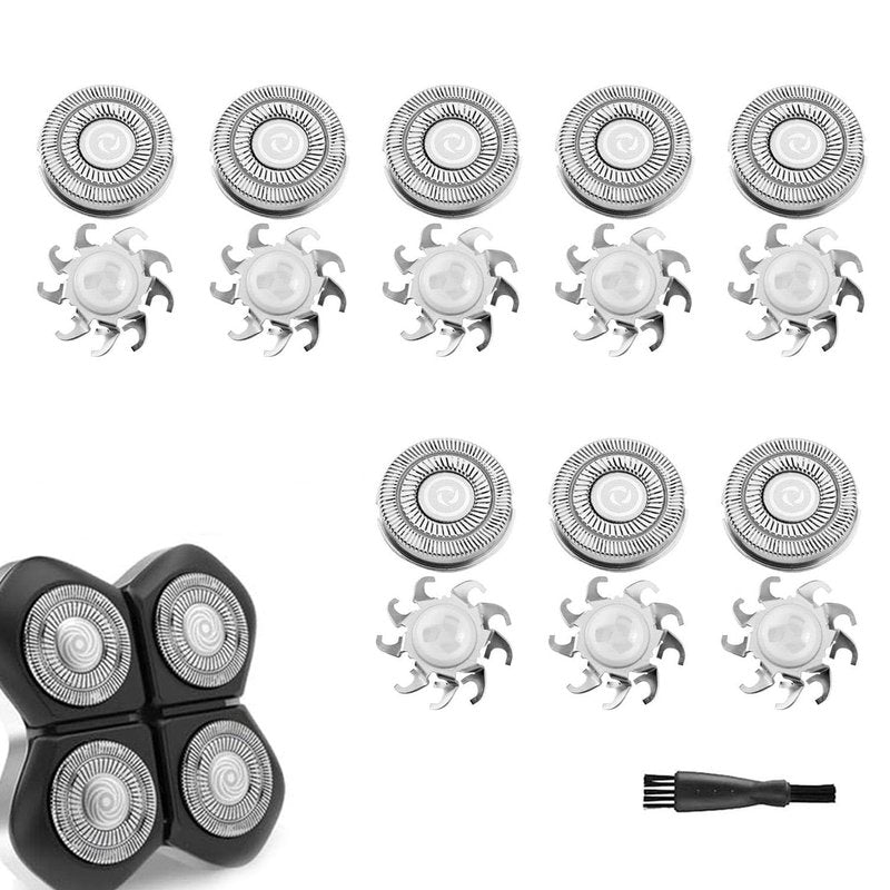 OFFICIAL PRO series 8 pcs Head shaver replacement blades for FREEBIRD PRO head shaver