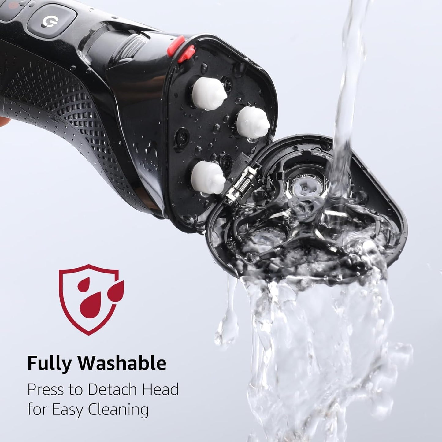 rategist 3-in-1 Electric Razor for Men: IPX7 Waterproof Razors for Men - USB-C Rechargeable, Precision Floating Blades - Wet Dry Shaving, Travel Kit, Beard, Nose & Sideburns