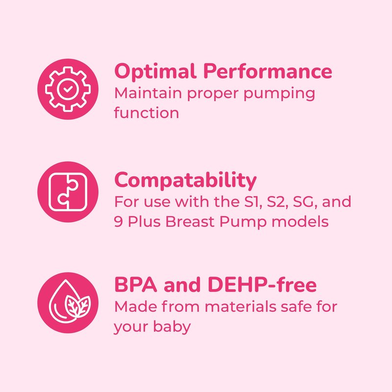 Backflow Protector Replacement Part for Breast Milk Pump - Breastfeeding Support Essential - Compatible with Spectra Breast Pumps 2 Pack