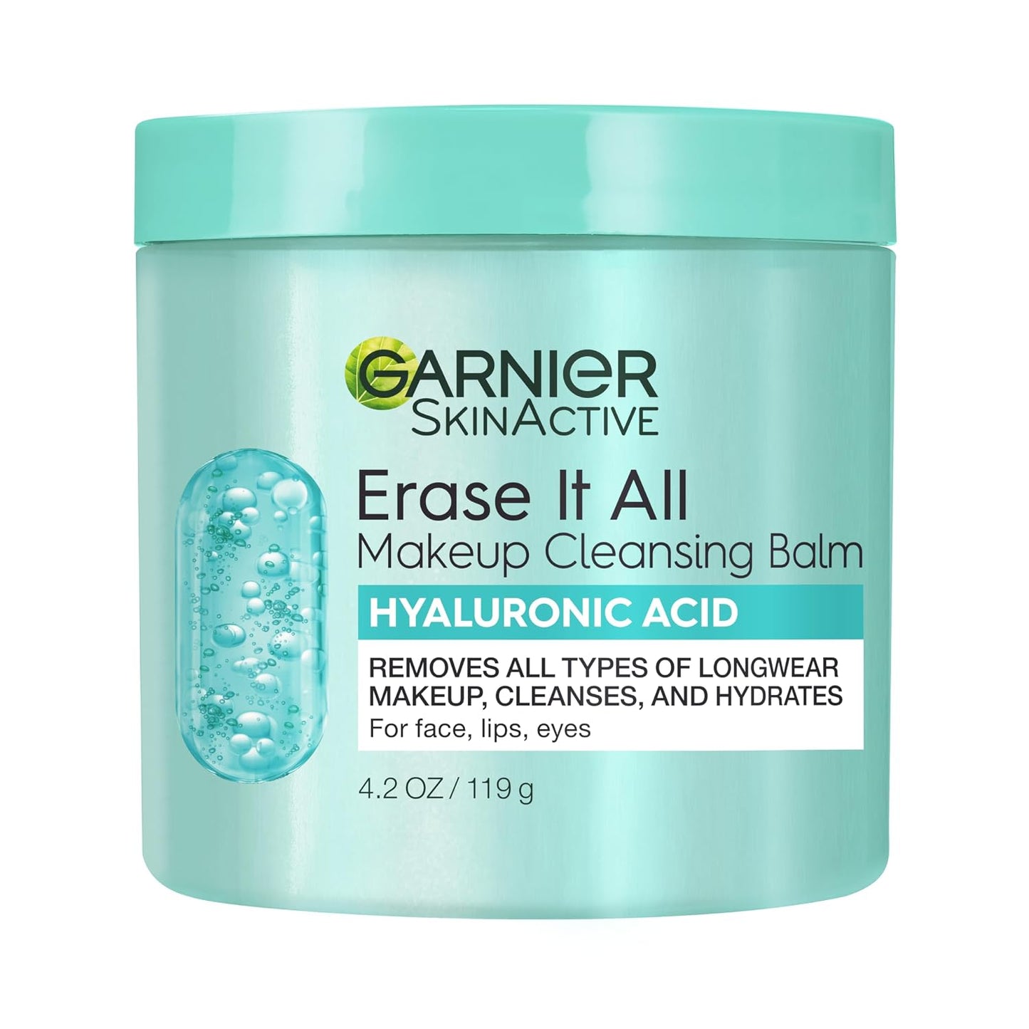Garnier Makeup Cleansing Balm - Hyaluronic Acid Facial Cleanser & Makeup Remover | 4.2 Oz