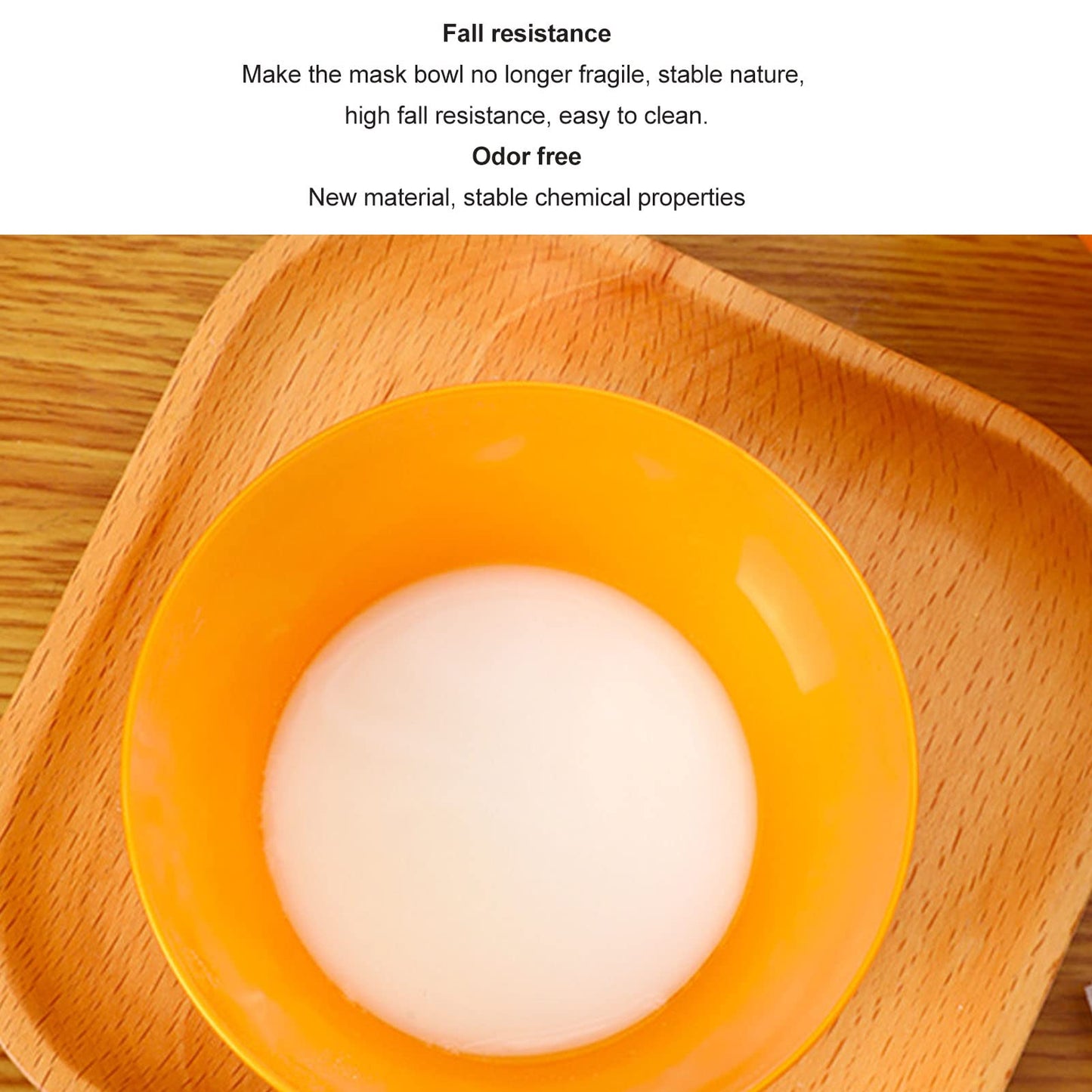 NSXAYIWE 10PCS Facial Mask Mixing Bowl, 4 Inch High Hardness Plastic Mixing Bowls with Non-slip Base, Mixing Bowl for Hair Dye, Spa Esthetician Bowls for Facials Mask, Mud Masks Home Salon