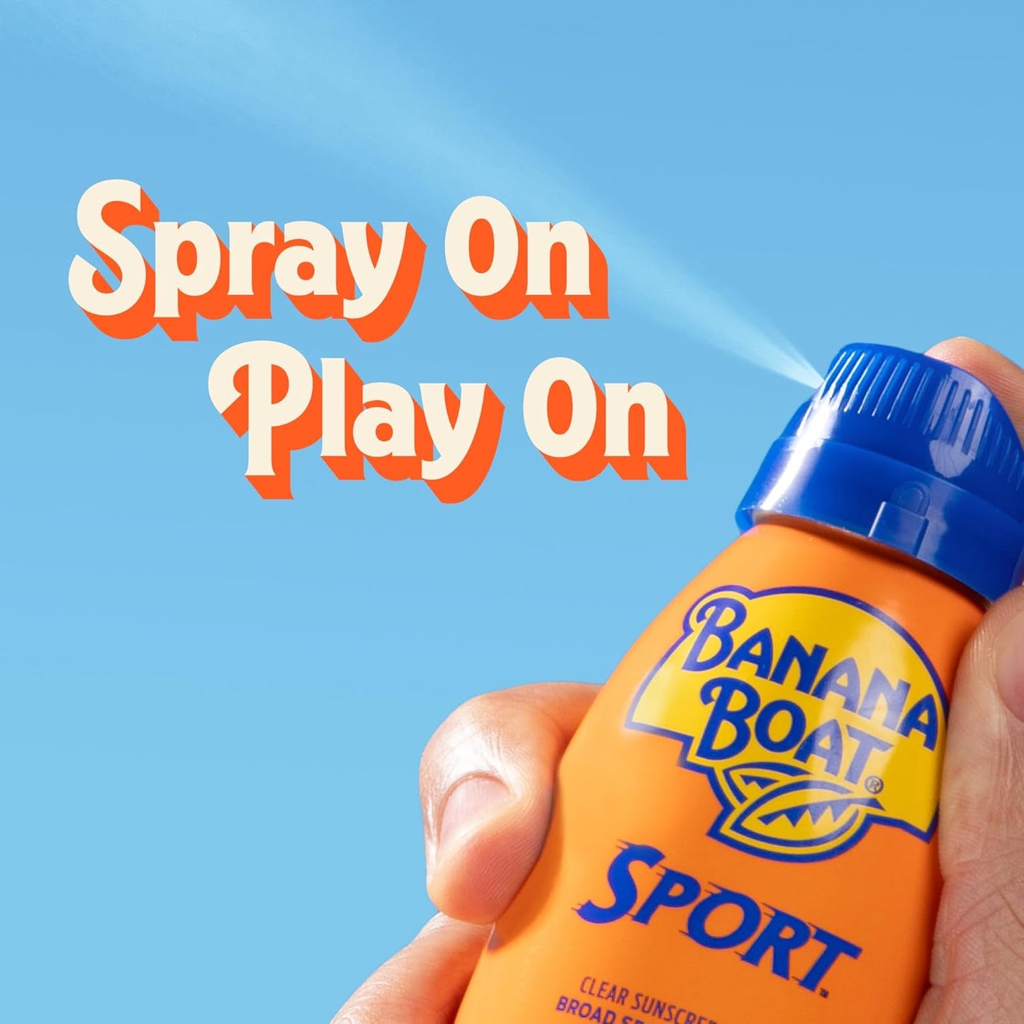 Banana Boat Sport Ultra SPF 50 Sunscreen Spray - Water Resistant, Oxybenzone Free | 6oz Twin Pack