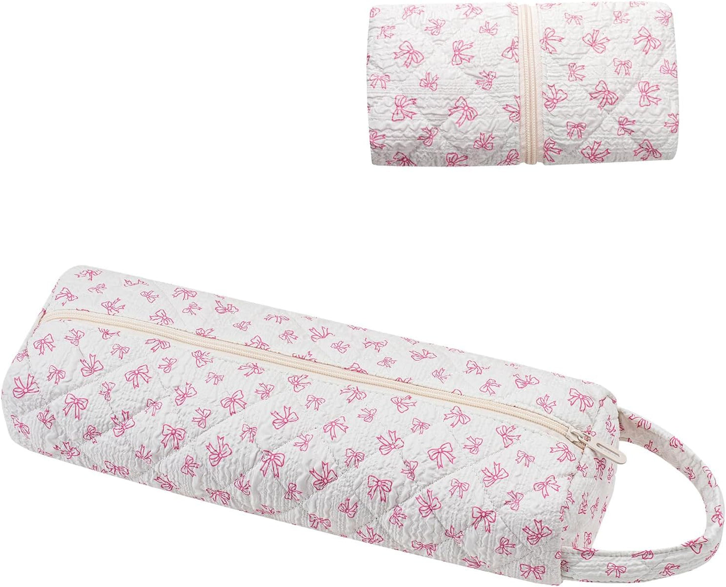Quilted Hair Tools Travel Bag - Portable Storage Case for Shark FlexStyle & Dyson Airwrap | Leopard Print
