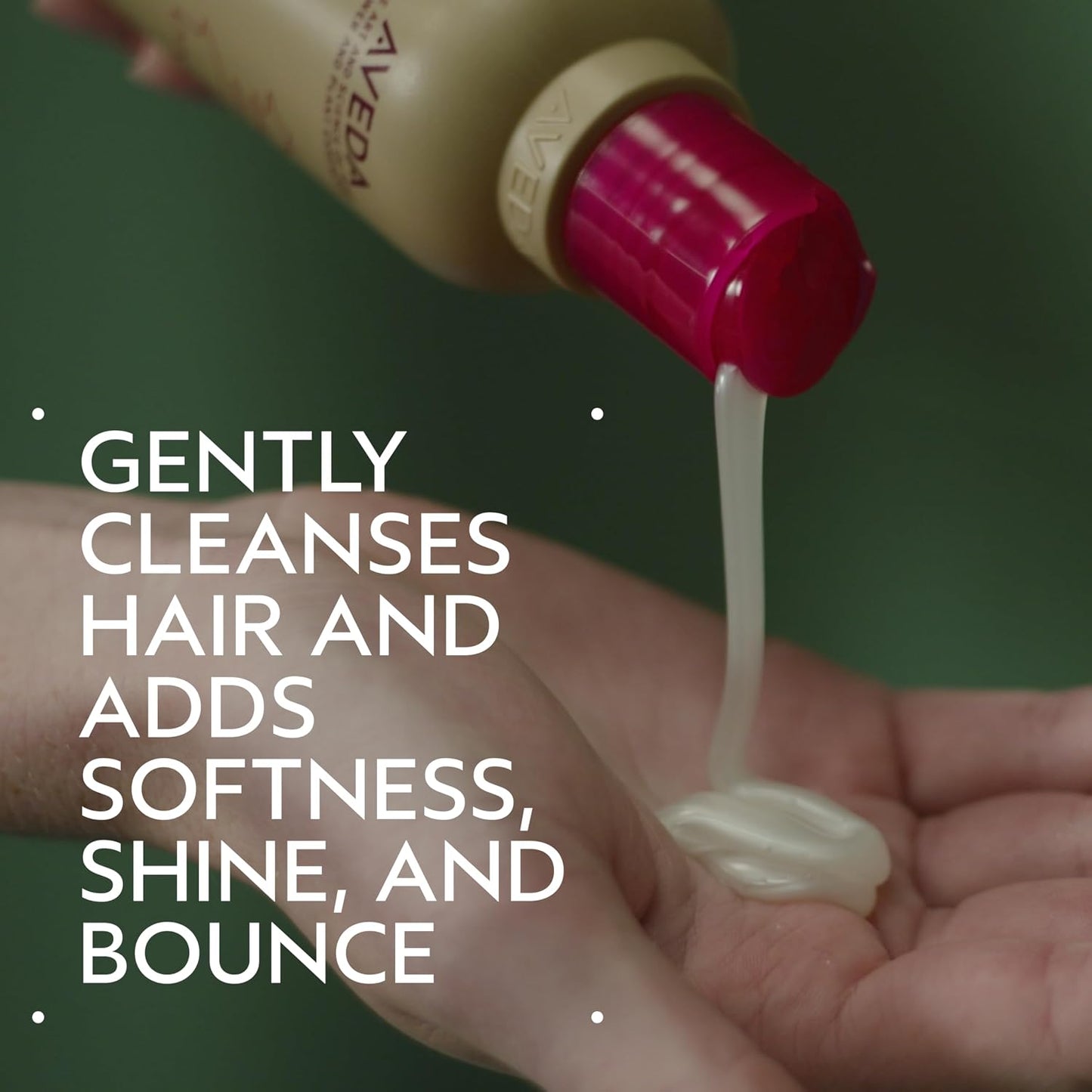 Aveda Cherry Almond Softening Shampoo - Adds Shine & Softness for Normal to Dry Hair | 97% Naturally Derived, Silicone-Free, Iconic Aroma