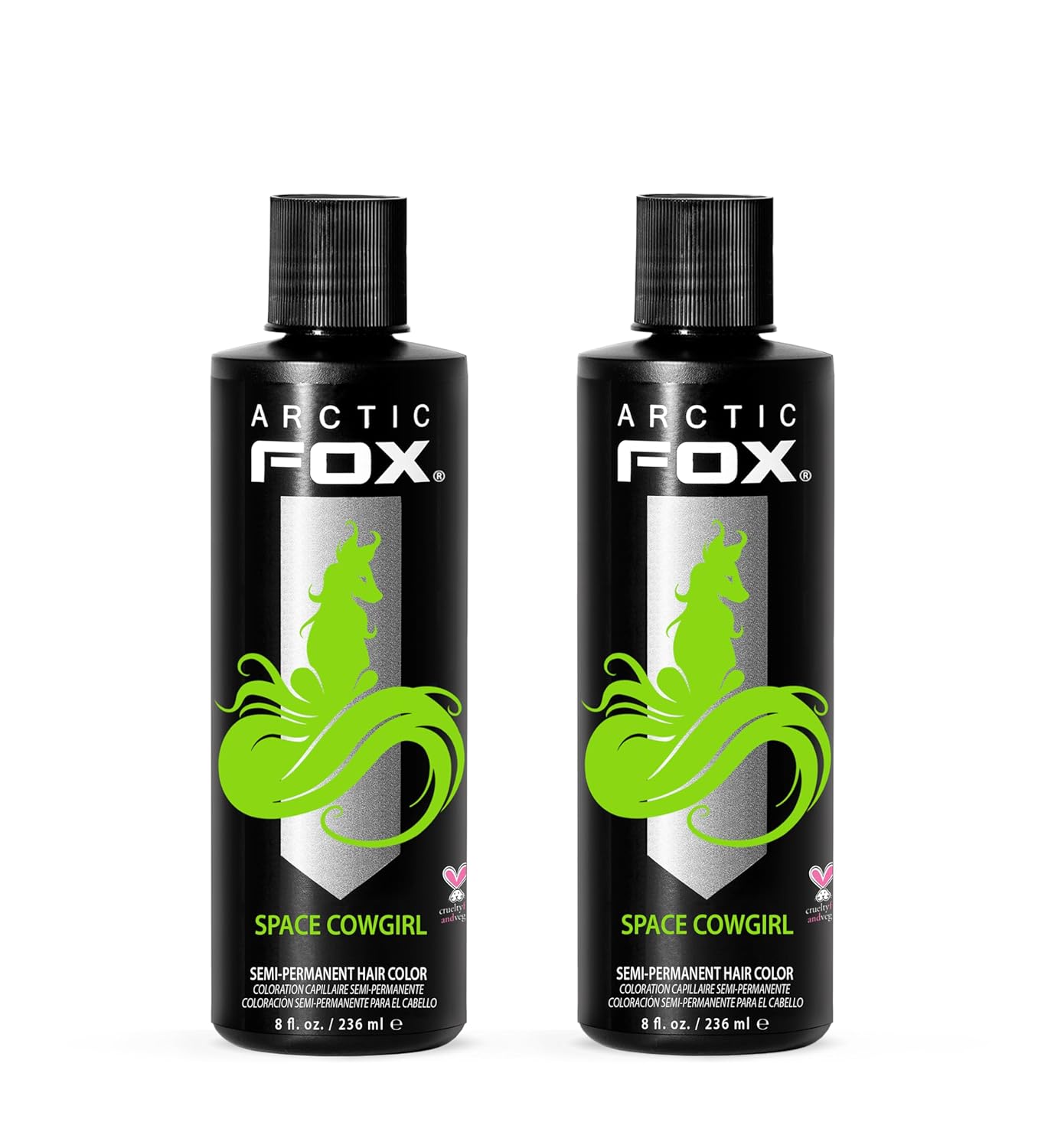 Arctic Fox Semi-Permanent Hair Dye - Vibrant Purple AF Color | Vegan, Ammonia-Free, 4 Fl Oz