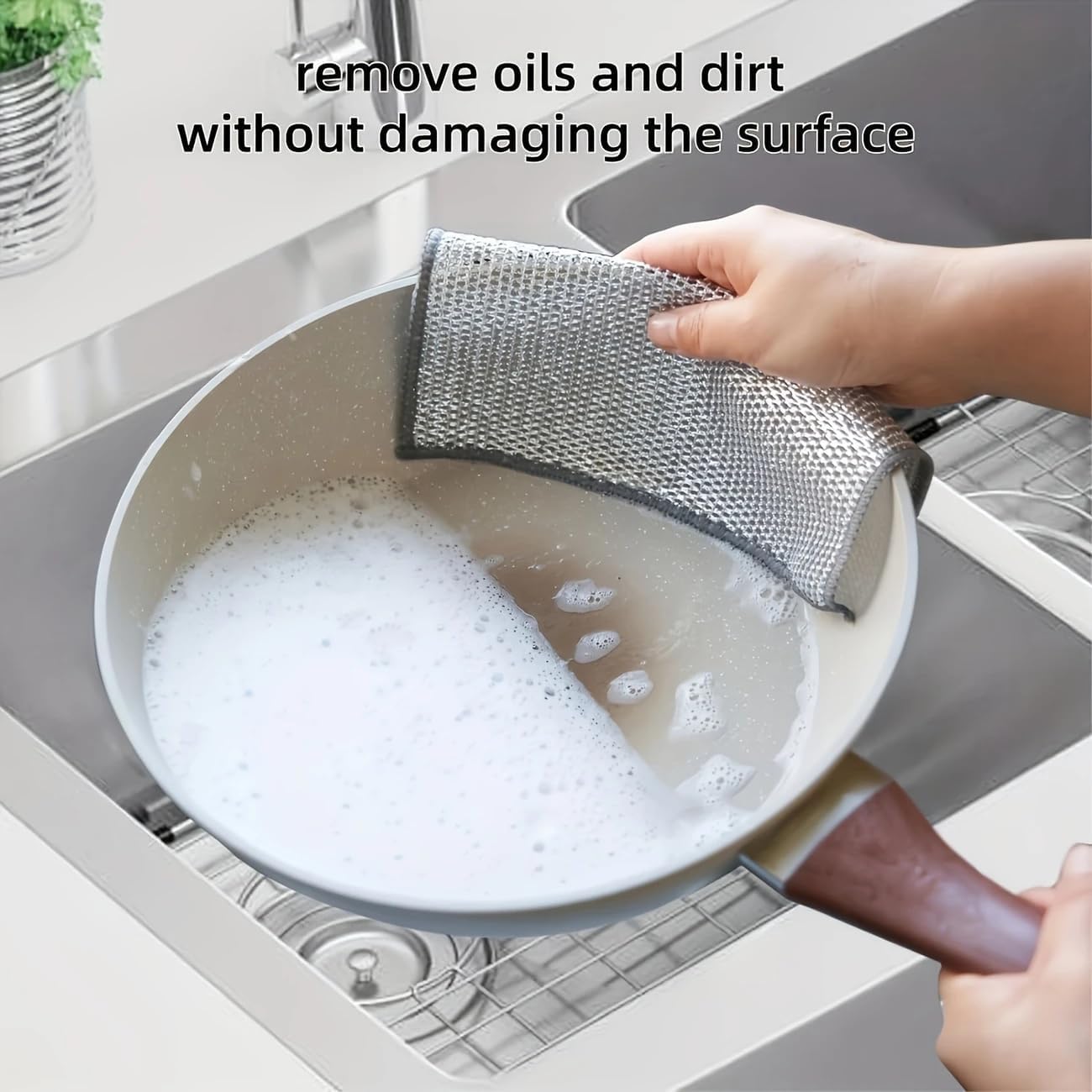Miracle Cleaning Cloths - Ultra-Durable Mesh Ultrafine Fiber Set | 10-Pack for Scratch-Free Dry & Wet Cleaning