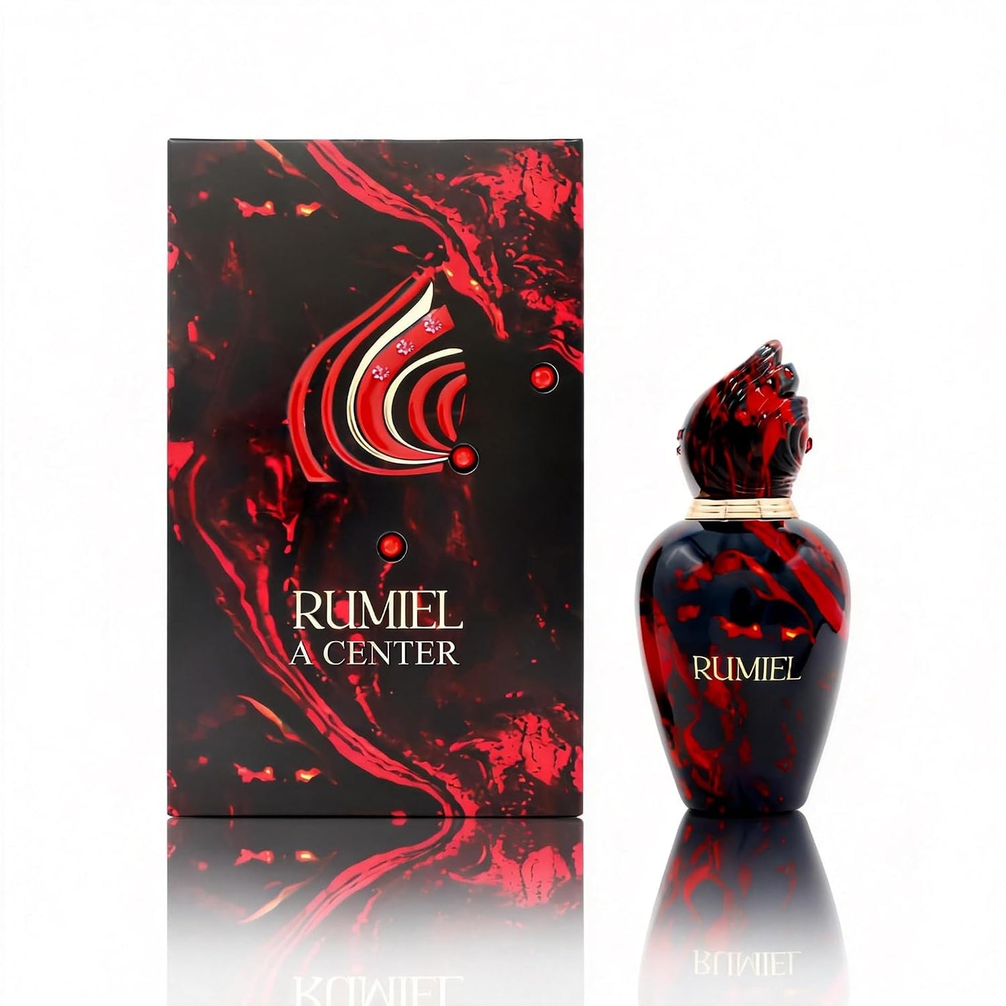 A CENTER AL NOOR Eau de Parfum Unisex - Long-Lasting Saffron, Iris & Leather Fragrance | 3.4 Fl Oz Sophisticated Oriental Woody Cologne
