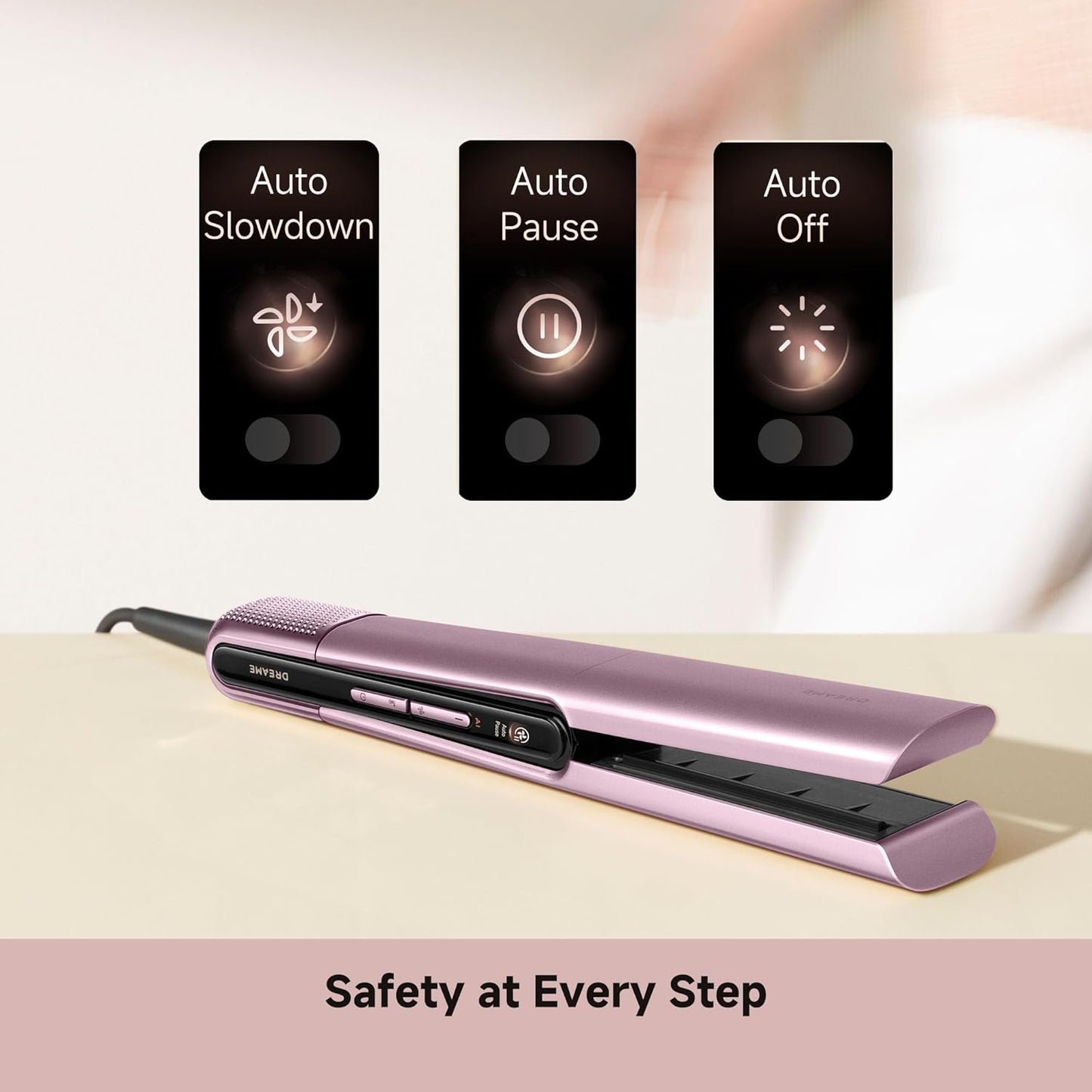 DREAME Aero Straight Pro 2-in-1 Air Straightener | AI Styling, Wet-to-Dry, 57°C Root Care, 110,000RPM Motor