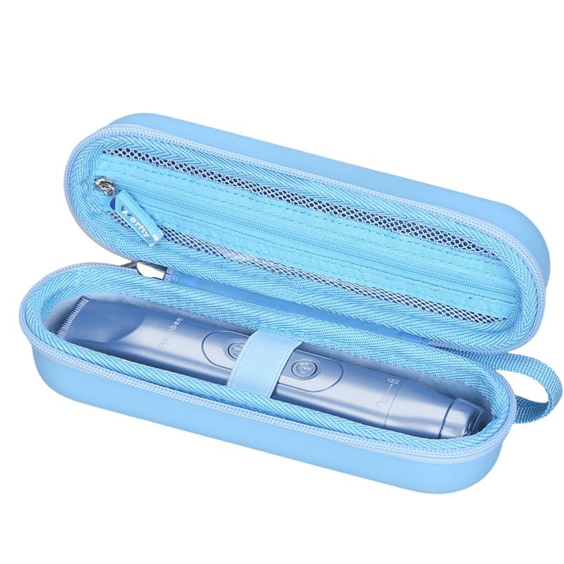 Case for Akunbem bikini trimmer 2 in 1 Electric Razors for Women - Hard Protective Travel Carrying Storage Bag (Case Only) (Blue)
