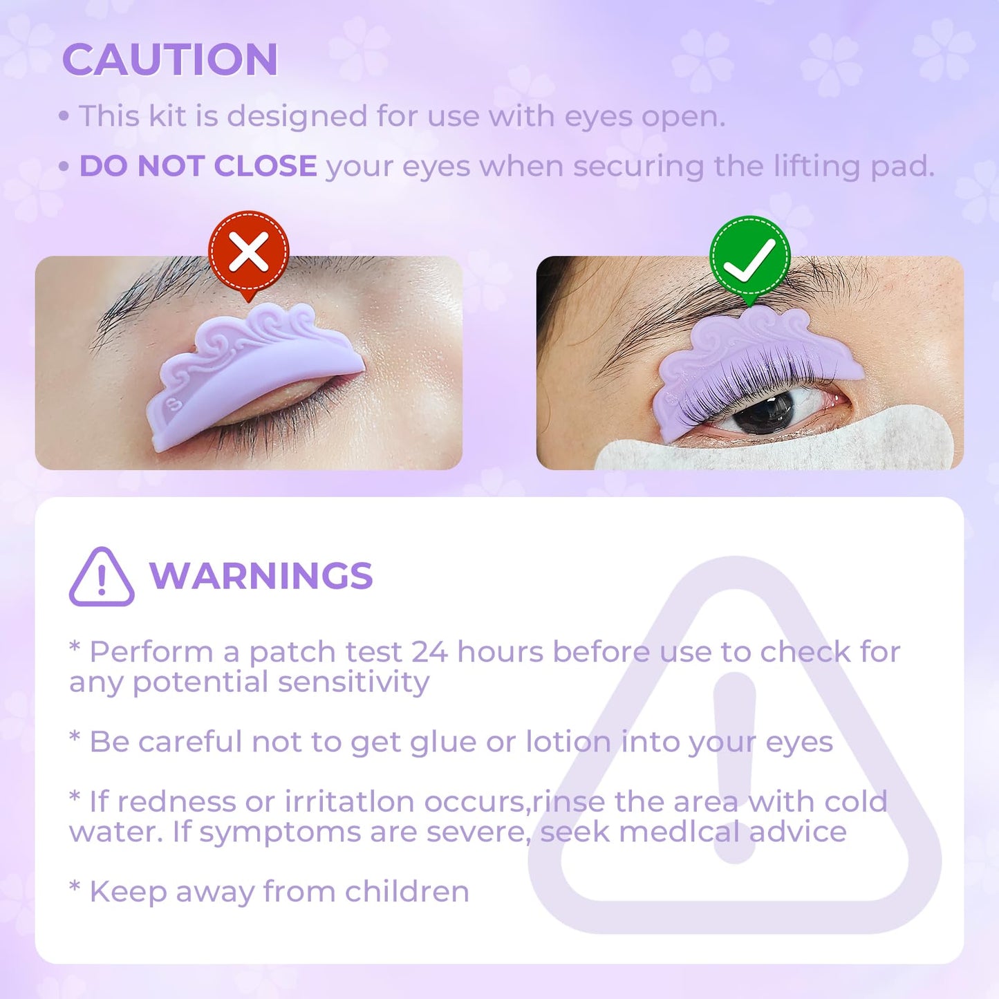 PERMANIA Korean Lash Lift Kit, Can be Operated with Eyes Open for Lash Perm