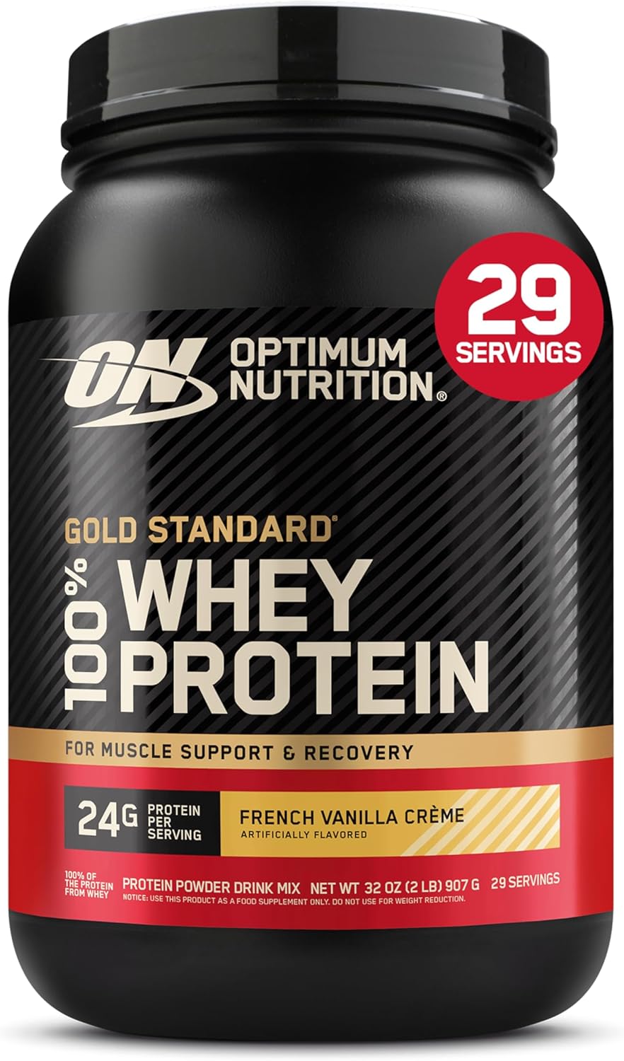 Optimum Nutrition Whey Protein Powder - Double Rich Chocolate Flavor | 1.98 lb Size