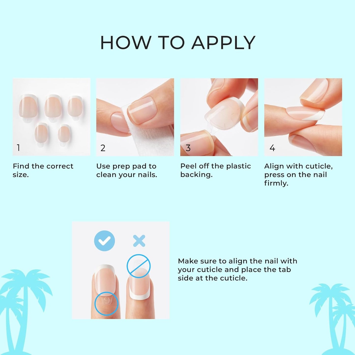 Impress Press-On Nails - Hampton Red Almond Shape | Medium Size, 30 Nails & Accessories Included