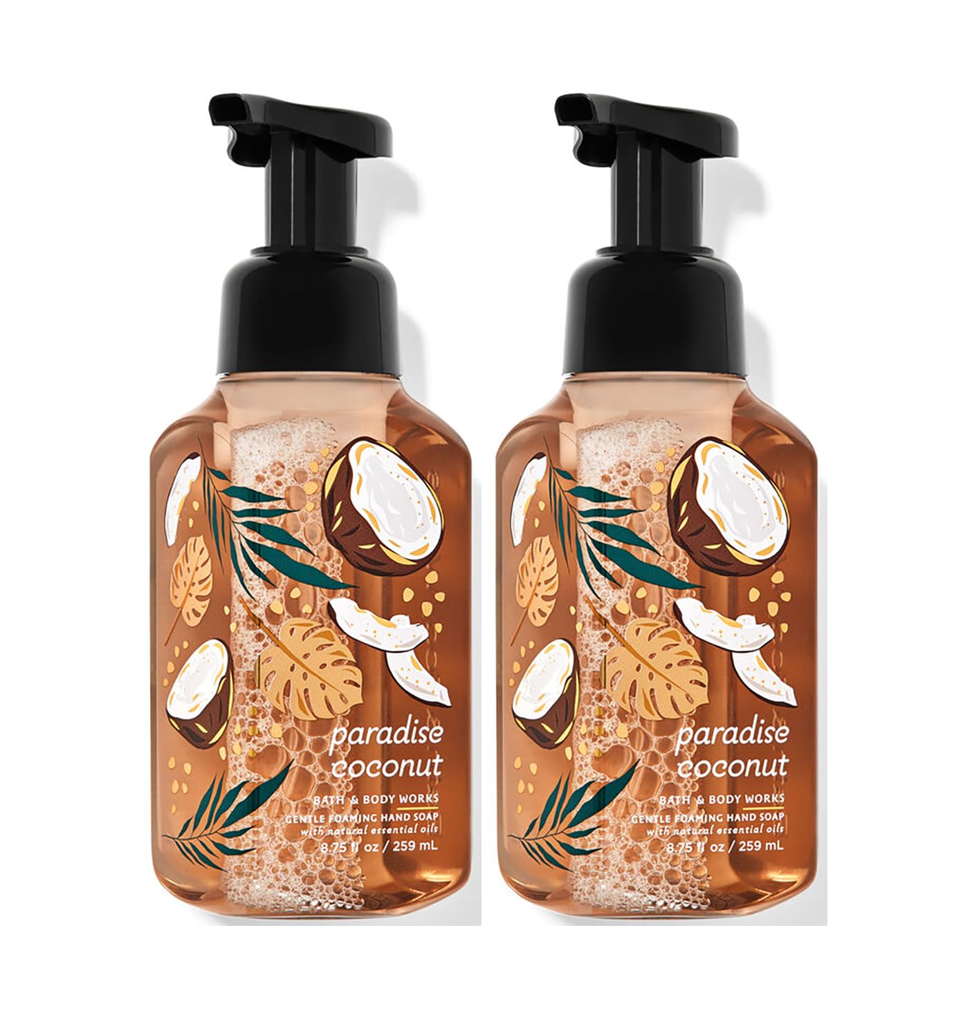 Foaming Hand Soap - Gentle & Clean Formula | 8.75 Oz, 2-Pack (Champagne Toast)