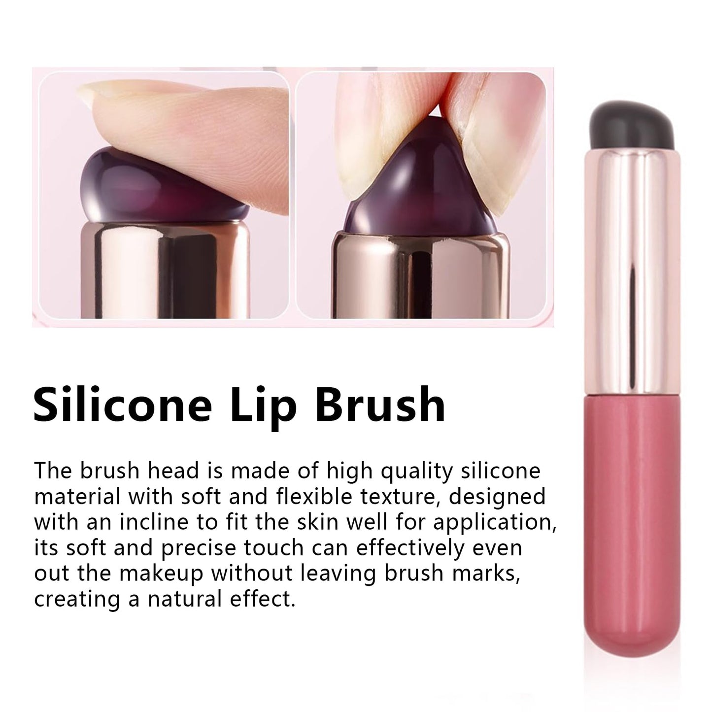 Joyeee Lip Gloss Palette, 18 Colors Dard Red Pink Nude Brown Lip Makeup Pallet Kit, Pro Women Lip Color Palette with Soft Silicon Brush, Lip Present Set for Teen Girl, Mum, Daughter, Friend, Sister