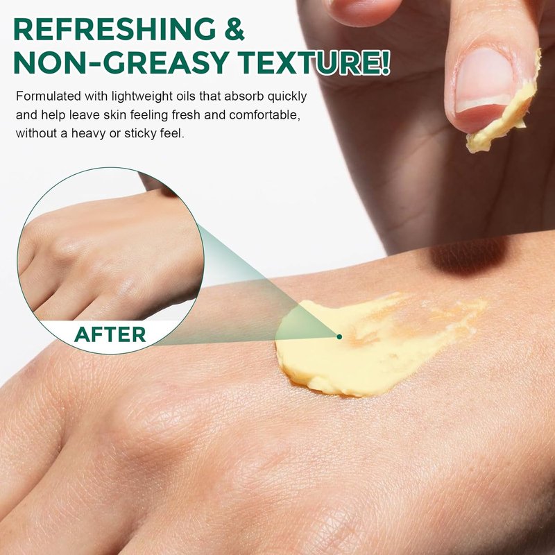 Tea Tree Oil Balm - Natural Foot & Body Cream with Eucalyptus & Aloe Vera | Soothes Dry, Itchy Skin - 2 OZ/60g