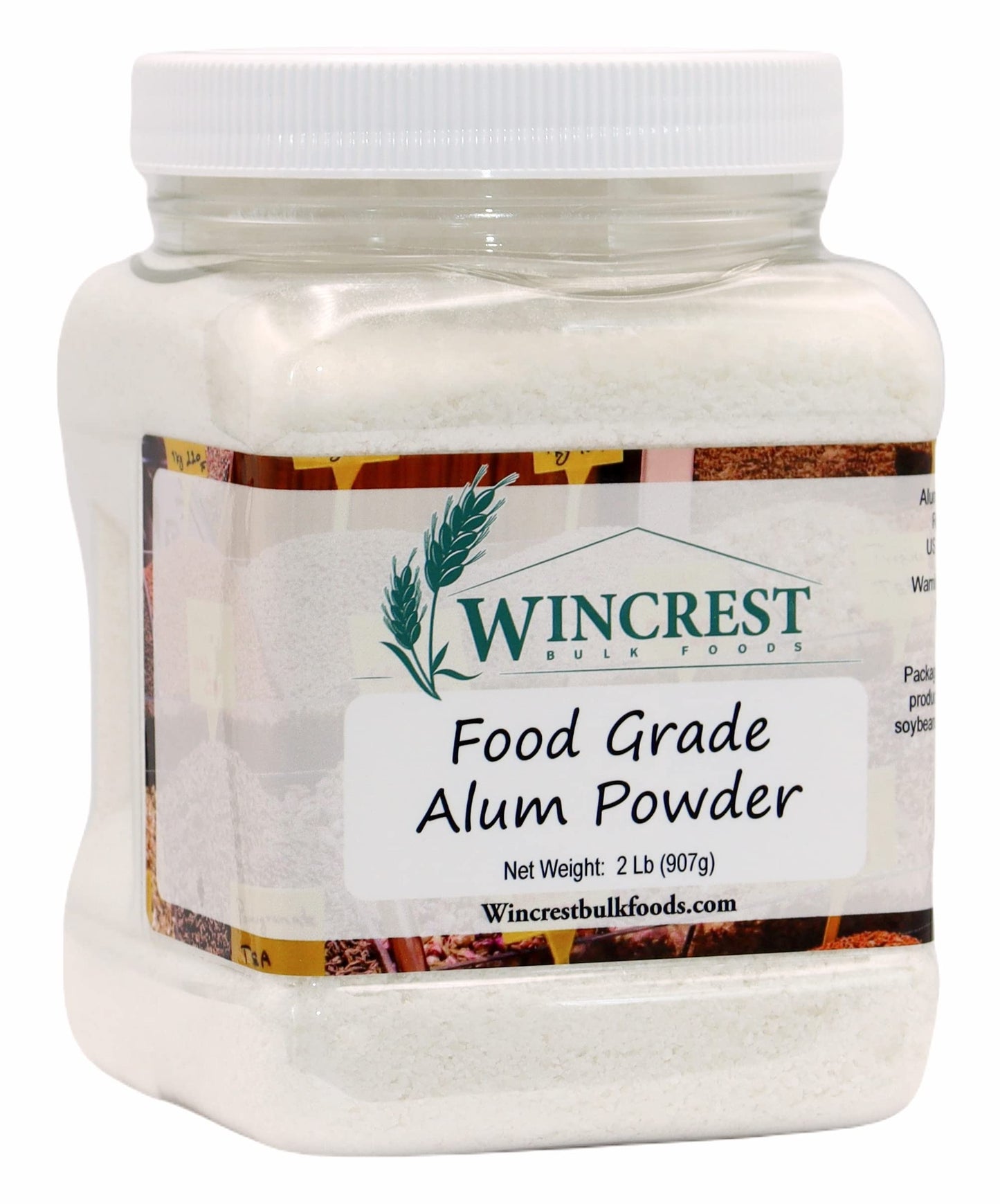 Alum Powder - Food Grade - 2 Lb Container