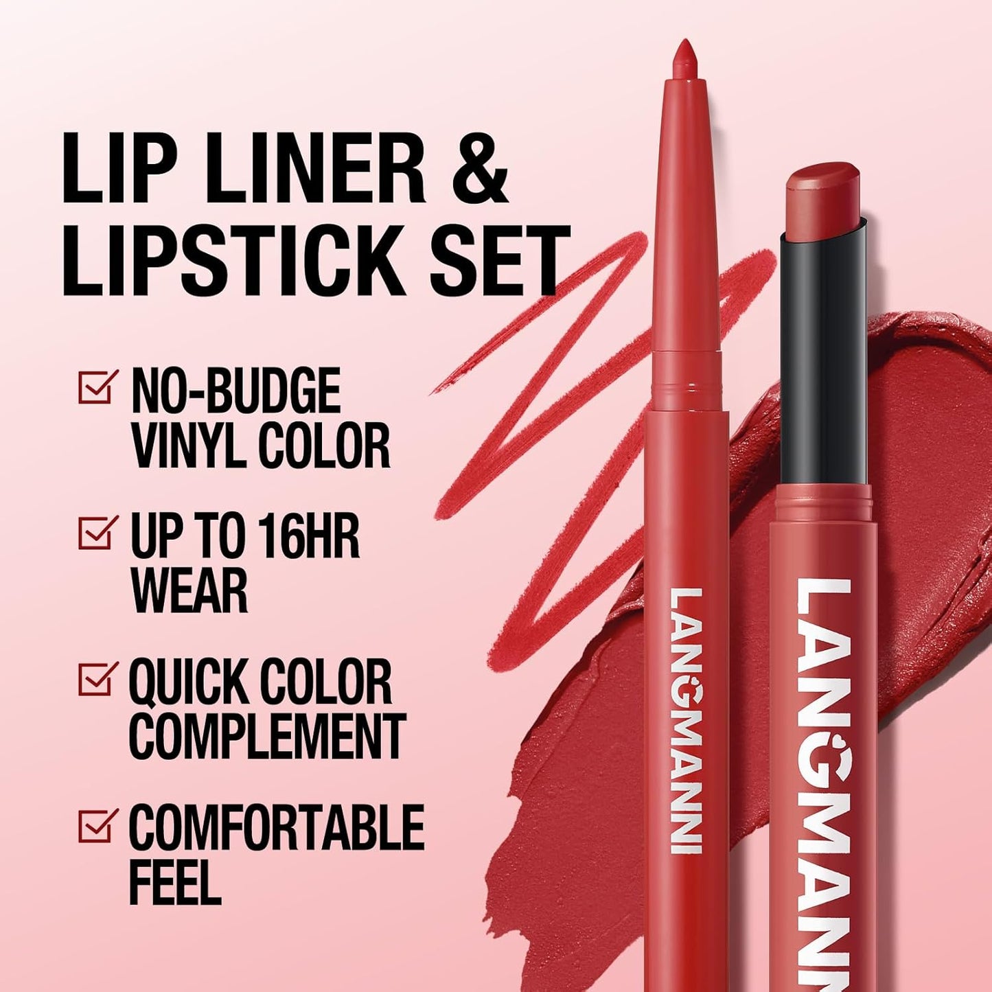 12Pcs Lip Set - Matte & Creamy Lipstick and Liner Set | Long-Lasting Bold & Nude Shades for Daily Use or Parties