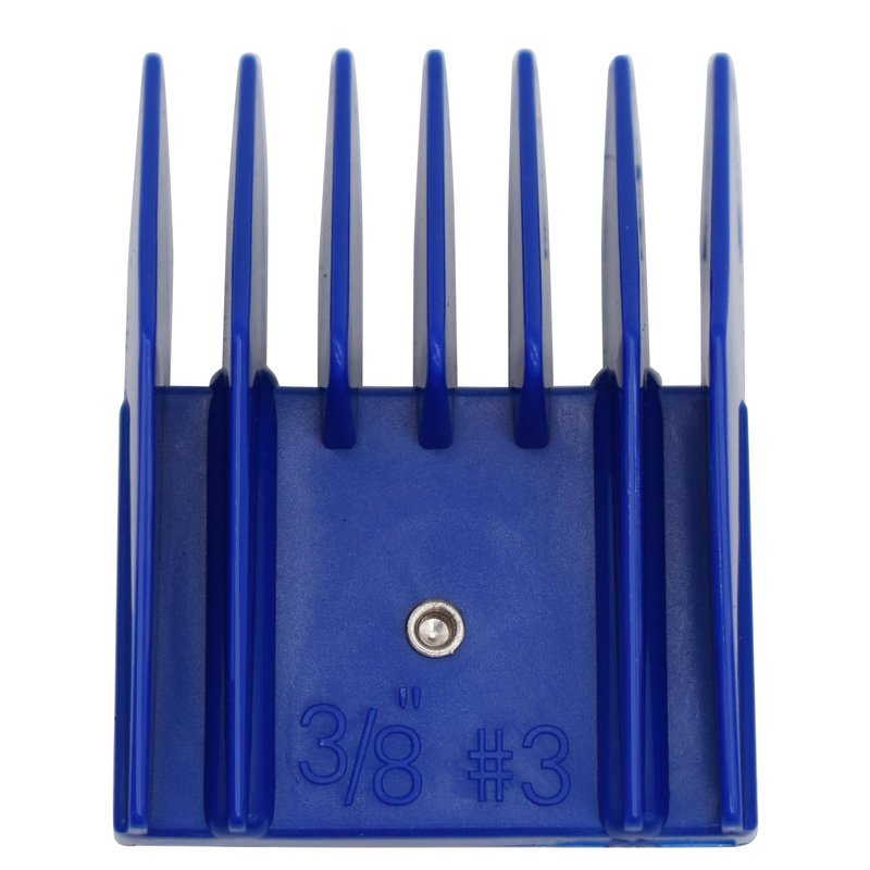 AIRERA Professional A5 Style Animal Hair Clipper Attachment Guard Guide Cutting Combs 76926-900, Compatible with Oster Classic 76 A5 Andis AG BG Wahl KM Pet Groomers (Navy, #3-3/8")